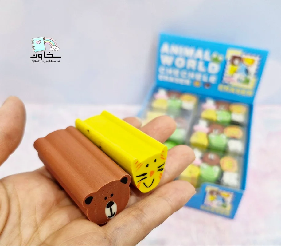 پاکن بزرگ ۶عددی حیوانات(۶بسته)