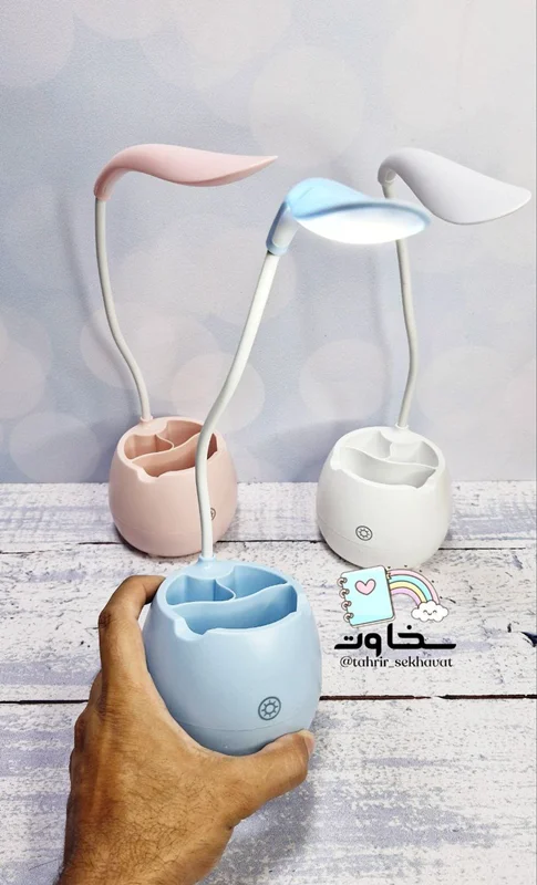 چراغ مطالعه شارژی لمسی (کد ۱)۶عدد