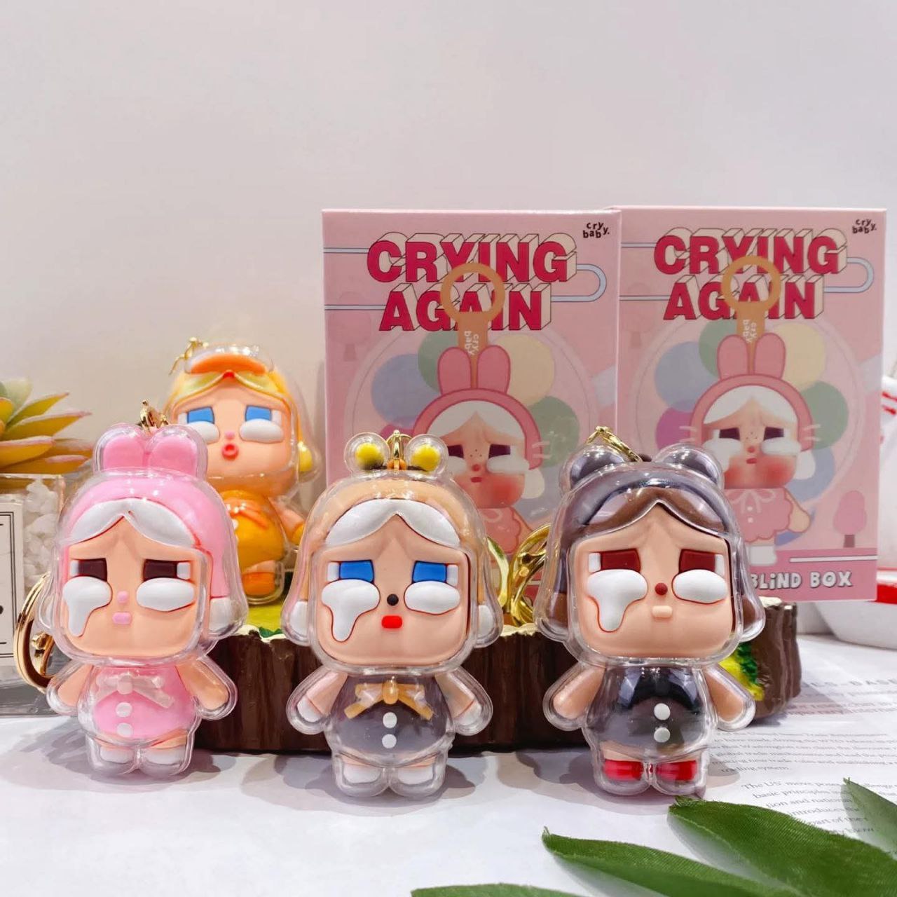 جاکلیدی سیلیکونی سورپرایزی کرای بیبی مدل کاور دار  (۱۲عددی)