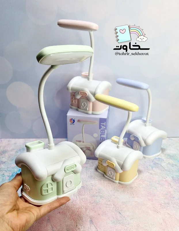 چراغ مطالعه شارژی کلبه(۶عدد)