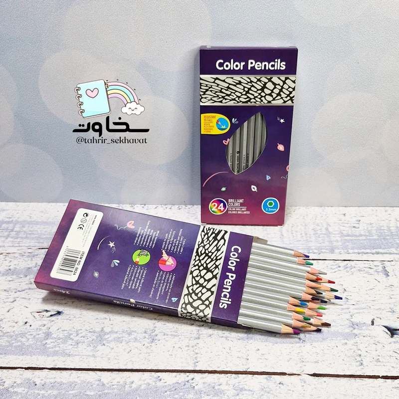مدادرنگی دیشتر ۲۴رنگ(۶ بسته)