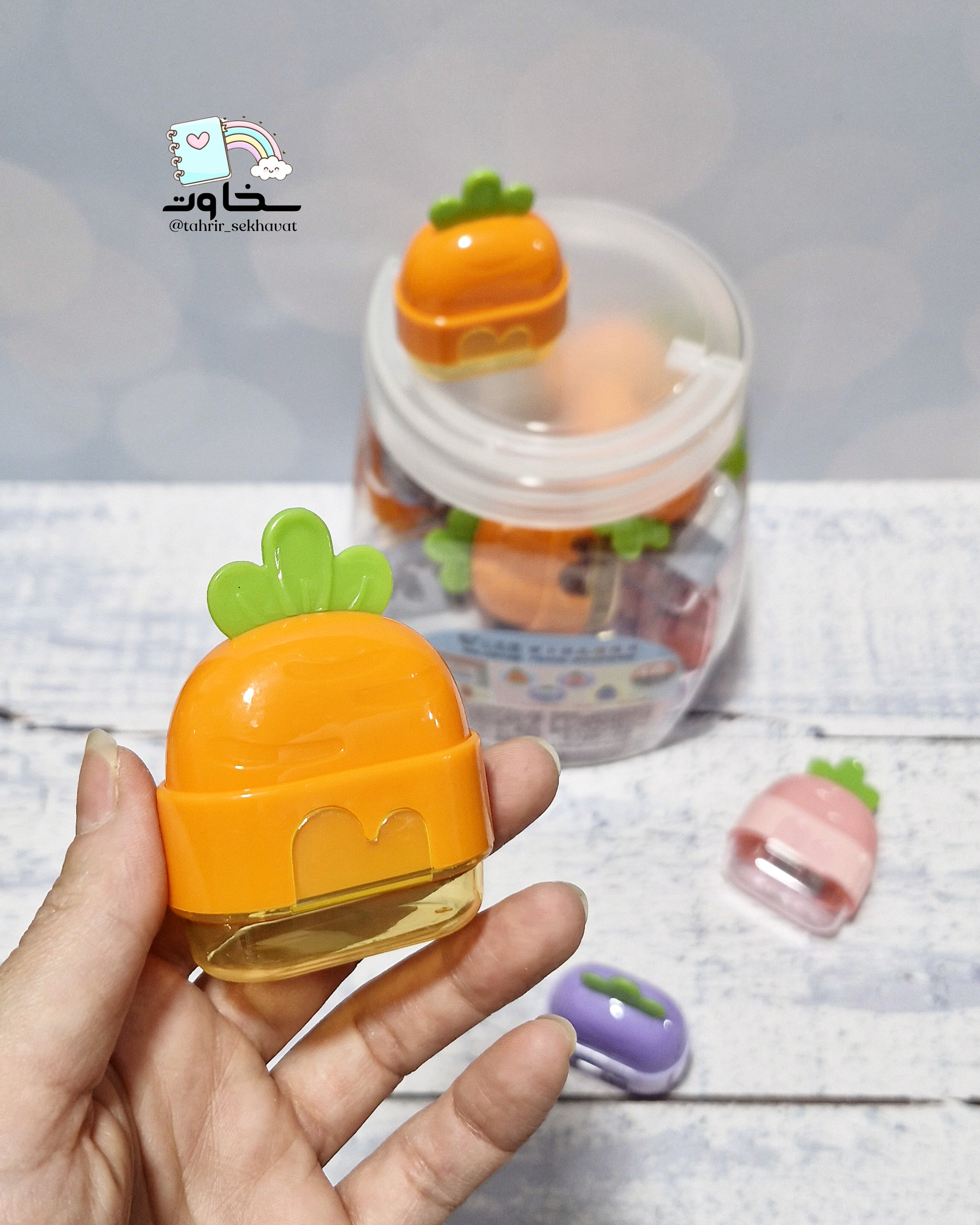 تراش مخزندار مدل هویج درجه۱ (۲۵عددی)