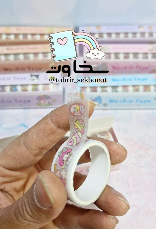 چسب واشی شاین دار (مدلهای جور)۱۲بسته