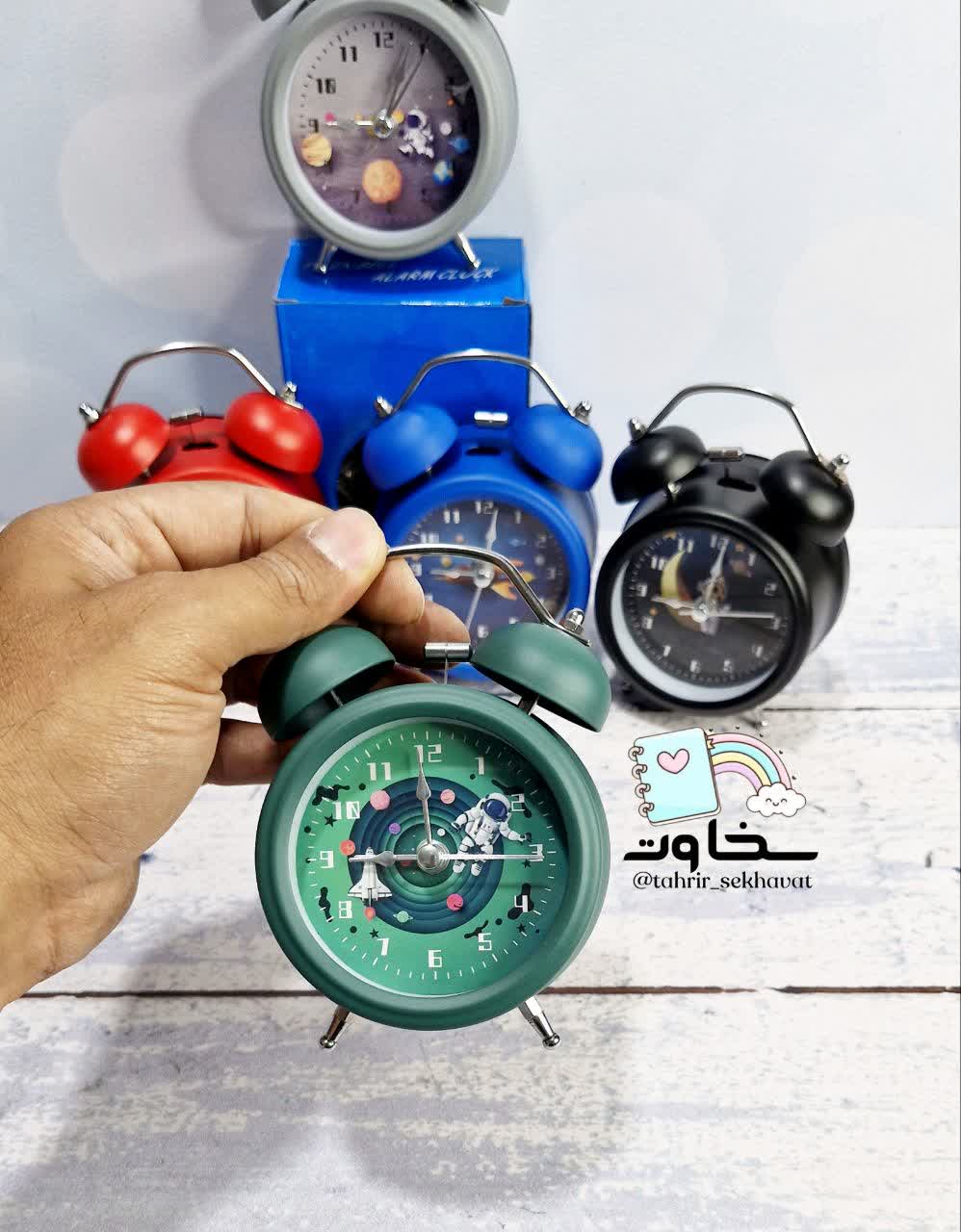 ساعت فلزی زنگدار فضانورد (کوچک)(۶عددی)