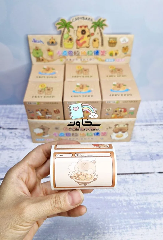 برچسب رولی اسم (طرح کاپی بارا)۱۲عددی