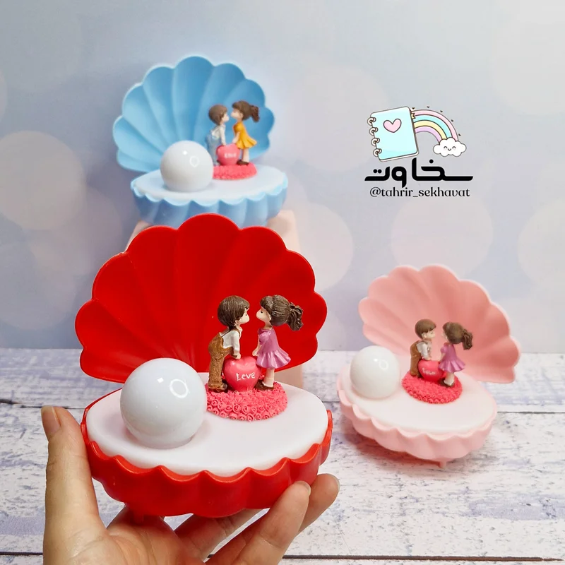 چراغ خواب صدفیlove(۶عدد)