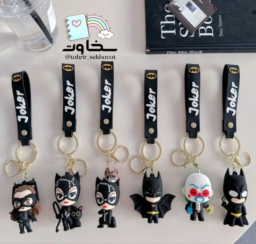 جاکلیدی سیلیکونی super original _jokerطرح بتمن (۱۲عددی)