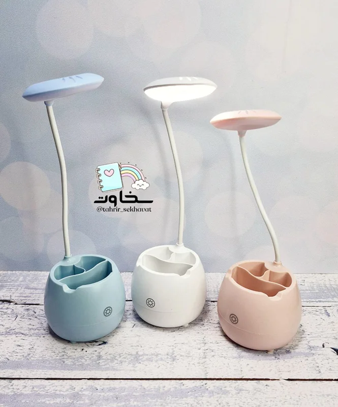 چراغ مطالعه شارژی لمسی (کد۲)۶عدد