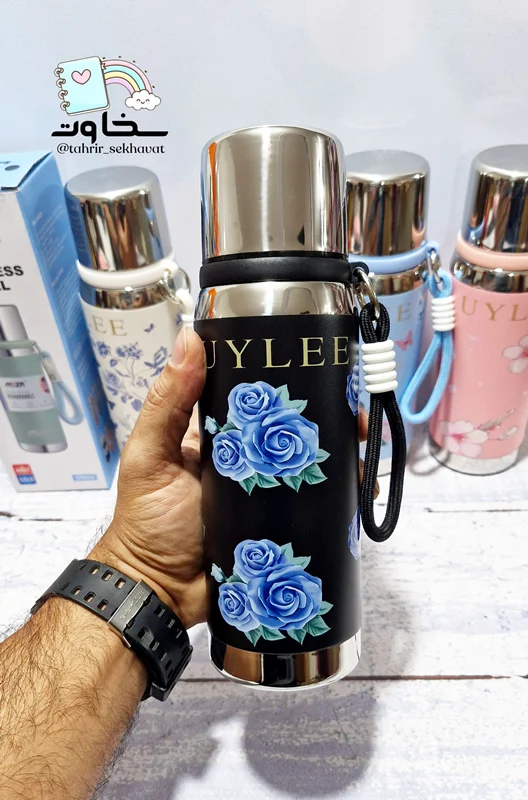 تراول ماگ وارداتی گلدار (۸عددی)